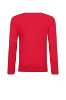 Bluzka | Regular Fit Guess czerwony