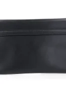 Leather messenger bag/clutch bag Zadig&Voltaire black