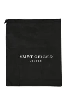шкіряна сумка-месенджер mini kensington drench Kurt Geiger чорний