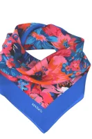 Silk scarf MAX&Co. blue