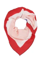 Scarf / shawl BOLD TOMMY SQUARE Tommy Hilfiger pink