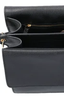 Skórzana torebka na ramię EMO AMBRINE SOFT Coccinelle czarny