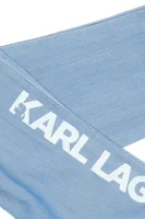 джинси | regular fit Karl Lagerfeld Kids голубий