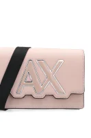 Shoulder bag Armani Exchange powder pink