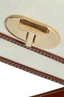 Messenger bag | with addition of leather TWINSET beige