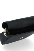 Leather messenger bag Mott Michael Kors black