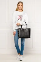 Shopper bag + sachet DAFNE Trussardi black
