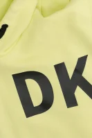 сукня DKNY Kids лимоновий