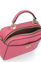 Leather messenger bag Mott mini Michael Kors pink
