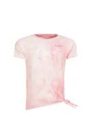 T-shirt CLOE | Regular Fit Pepe Jeans London pudrowy róż