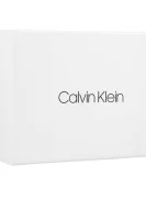 Skórzane etui na karty Calvin Klein czarny