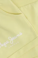 шорти rosemary | regular fit Pepe Jeans London жовтий