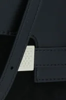 Leather messenger bag Carine BOSS BLACK black
