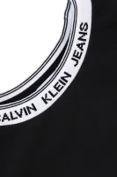 Bluza INTARSIA LOGO | Regular Fit CALVIN KLEIN JEANS czarny