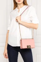 Leather messenger bag mimi Furla pink