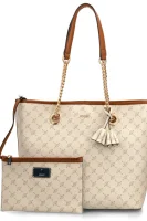 Shopper bag + sachet cortina lara Joop! beige