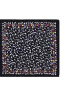Silk scarf / shawl Moschino black