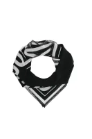 Silk scarf / shawl Moschino black