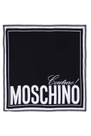 шовкова хустка Moschino чорний