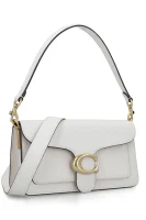 Leather shoulder bag Tabby Coach 	off white	