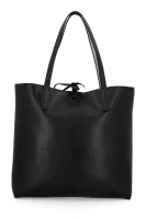 Reversible shopper bag 2in1 BOBBI LARGE INSIDE OUT Guess black