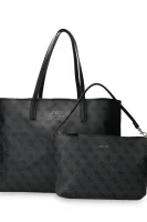 Shopper bag 2in1 VIKKY Guess charcoal