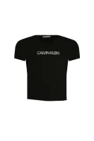 T-shirt INSTITUTIONAL | Regular Fit CALVIN KLEIN JEANS czarny