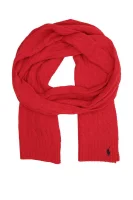 Wool scarf | with addition of cashmere POLO RALPH LAUREN red