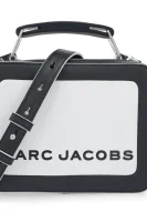 Skórzana listonoszka THE BOX 20 Marc Jacobs czarny
