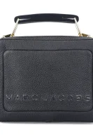 Leather messenger bag THE BOX 20 Marc Jacobs black