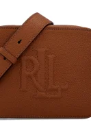Leather messenger bag Hayes LAUREN RALPH LAUREN brown