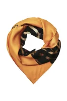 Silk scarf / shawl Moschino brown