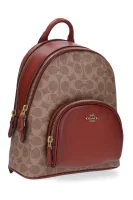 Backpack CARRIE | with addition of leather Coach cognac
