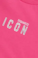 T-shirt F-ICON MAGLIETTA | Regular Fit Dsquared2 pink