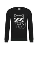Sweatshirt | Regular Fit Karl Lagerfeld Kids black