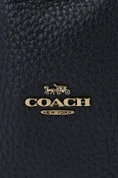 Leather shoulder bag Shay Coach black