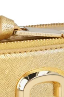 Leather messenger bag SNAPSHOT Marc Jacobs gold