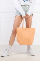 Shopper bag Lacoste peach