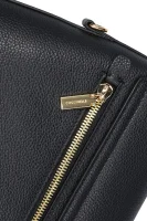 Leather shoulder bag Diana Coccinelle black
