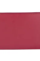 Skórzany portfel Emporio Armani czerwony