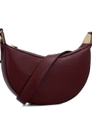 Leather shoulder bag ANAIS Coccinelle claret
