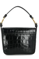 Leather shoulder bag Coccinelle black