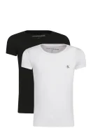 T-shirt 2-pack | Slim Fit CALVIN KLEIN JEANS black