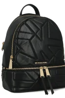 Leather backpack Rhea Michael Kors black