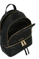 Skórzany plecak Rhea Michael Kors czarny
