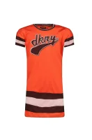 сукня fancy DKNY Kids помаранчевий