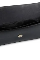 шкіряна сумка-месенджер bryant DKNY чорний