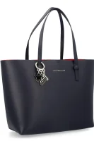 Shopper bag + sachet Tommy Hilfiger navy blue