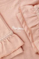 футболка sharon | regular fit Pepe Jeans London пудрово-рожевий