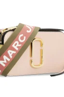 шкіряна сумка-месенджер snapshot Marc Jacobs пудрово-рожевий
